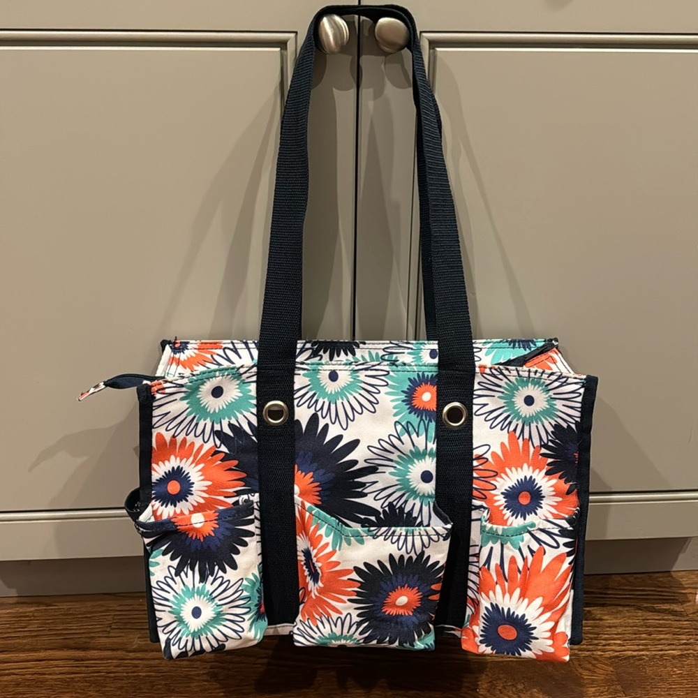 Thirty One Floral Tote Bag